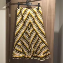 レトロ柄 ロングスカートのサムネイル