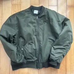 MA-1スタイルジャケット L オリーブグリーン