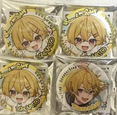 すにすて やなと 缶バッジ