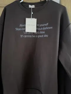 刺繍トレーナー(MARI.EmmY)Mサイズ新品！