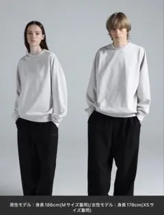 Y-3 BRUSHED TERRY CREW SWEATのサムネイル