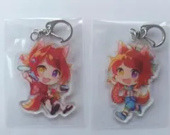 すとぷりあくきー（浴衣ver.／莉犬）＆（いちごマリンver.／莉犬）