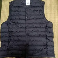 UNIQLO ブラック 　パフテック　コンパクト　ベスト XL
