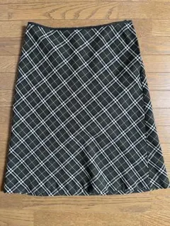 バーバリーブルーレーベル タイトスカート ノバチェック サイズ38