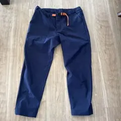 ネイビー ワイドパンツ