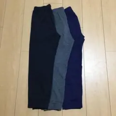 UNIQLO ユニクロ　ストレッチドライEXジョガーパンツ　130 3色セット