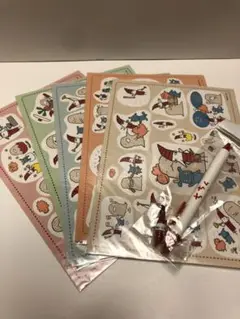 ちちんぷいぷい　のステッカーとボールペン