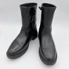 AcureZ サイドゴアブーツ ブラック レザー　GORE-TEX 黒　24.5のサムネイル