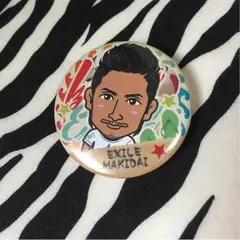 EXILE MAKIDAI 缶バッチ