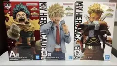 一番くじ　僕のヒーローアカデミア　紡ぐ力　フィギュア ヒロアカ　A B C