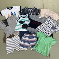こども服　まとめ売り　夏服　半袖　半ズボン　男の子　90cm 13点セット