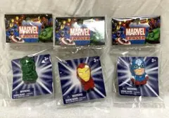 マーベル フィギュア型消しゴム ハルク アイアンマン キャプテン・アメリカのサムネイル