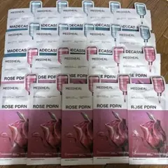 MEDIHEALメディヒール2種 マデカッソシド&ローゼPDRN 20枚　新品