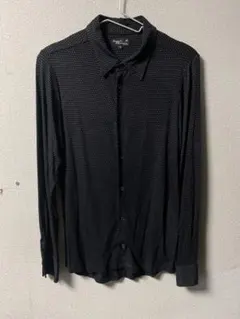 agnes.b homme アニエス　小紋柄　レーヨン　ジャージーシャツ