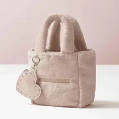 JILL by JILL STUART ファーバッグ＆ハートポーチチャーム 付録