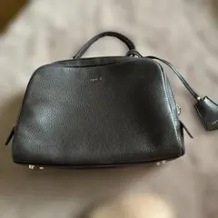 極美品 アニエスベー 2wayワンハンドルボストンバッグ ブラウンのサムネイル