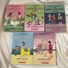 【洋書・漫画】The Baby-Sitters Club 5冊セット