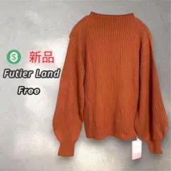 ＄14【新品】Futier Land ドルマンスリーブハイネックリブニットのサムネイル