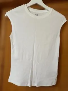 GAP リブタンクトップ ホワイト XSサイズのサムネイル