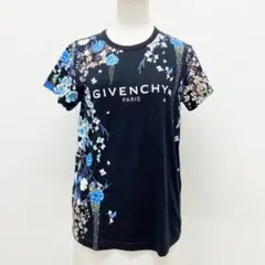 GIVENCHY ジバンシー 半袖 Tシャツ 花柄×ブラック 黒 XSサイズのサムネイル