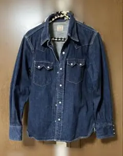 THE FLAT HEAD ウエスタンデニムシャツジャケット