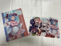 ファミマ　ホロライブ　クリアファイル２種