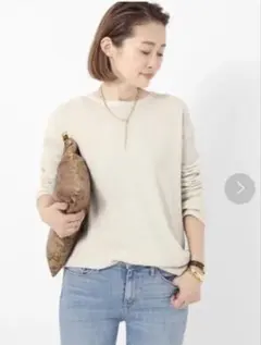 美品★ Deuxieme Classe ワッフルTシャツのサムネイル