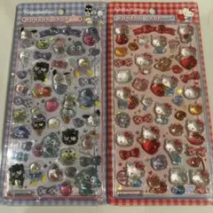 正規品　ボンボンドロップシール　サンリオ第二弾　はぴだんぶい　キティ