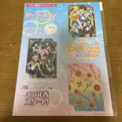 【未使用】セーラームーン ミニクリアファイル 3枚セット