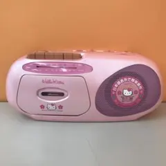 ハローキティ モノラル ラジカセ RM-120KT 未使用 ハローキティ モノラル ラジカセ RM-120KT 未使用 ハローキティ
