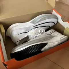 【26.5cm】NIKE ZOOM STREAKFLYホワイト/シルバー