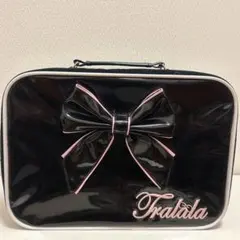 トゥララ TRALALA キャリーケース ミニバック デカリボン ブラック