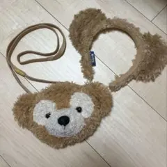 ダッフィー　カチューシャ　ポシェット