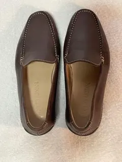 Giorgio Armani ブラウンレザー ローファーのサムネイル