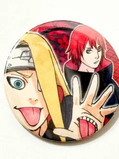 ナルト NARUTO ミナト クシナ 缶バッジ - メルカリ