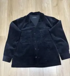ナノユニバース コーデュロイジャケット ブラックSサイズ　美品