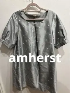 amherst アムハースト　ドット柄 トップス　ブラウス　M