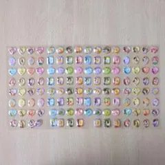 C*a様 e8　ディズニー プリンセス ジュエルシール ラインストーン ステッカ