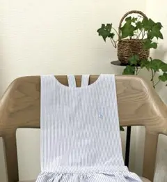 【新品】Polo Ralph Lauren ストライプフリル　エプロンのサムネイル