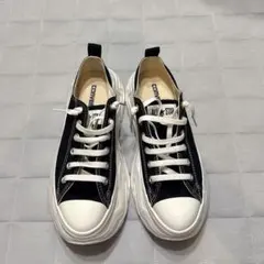 コンバース ALL STAR 厚底スニーカー ブラック/ホワイト【箱無し】