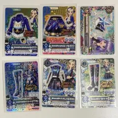アイカツカード ダンシングディーヴァ コーデまとめ　黒沢凛　氷上スミレ