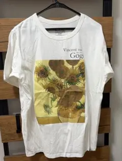 アートTシャツ　ゴッホ　ひまわりのサムネイル