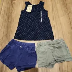 新品未使用無印良品 タンクトップ　おまけにパンツ2枚セット