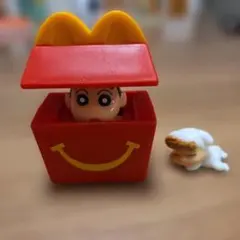 マクドナルド クレヨンしんちゃん ハッピーセット フィギュア　バスボム　ひまわり