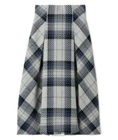 スナイデル ロービングチェックミディスカート