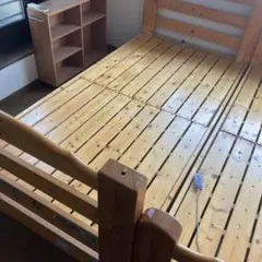 送料込み☆梱包たのメル便】木製ロフトベッド システムベッド - メルカリ