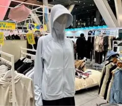 ワークマン　不審者パーカークールUV サンシェードパーカーEX＋　 LLサイズ