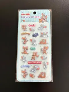 トムとジェリー　ぷくぷくシール