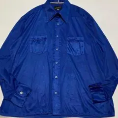 70s mohawk permanent press 襟芯 長袖 シャツ