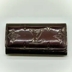 ルイ・ヴィトン ヴェルニ　ミュルティクレ4 アマラント　キーケース